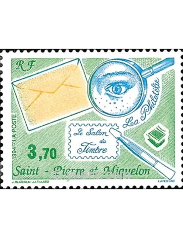 n° 606 - Timbre Saint-Pierre et Miquelon Poste 2