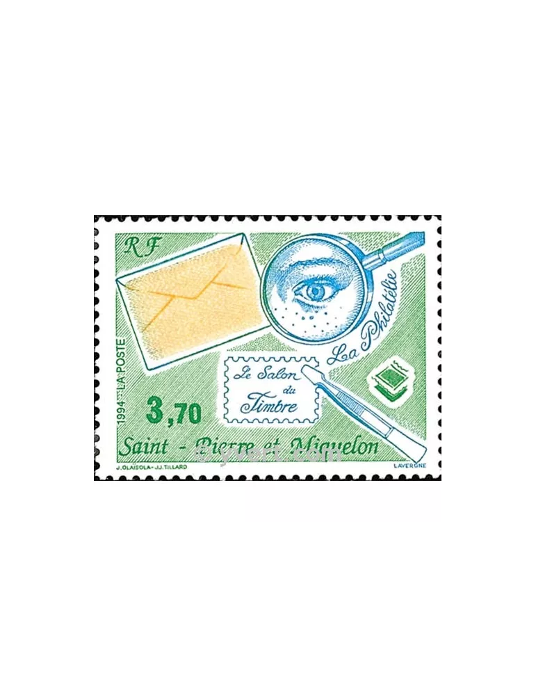 n° 606 - Timbre Saint-Pierre et Miquelon Poste