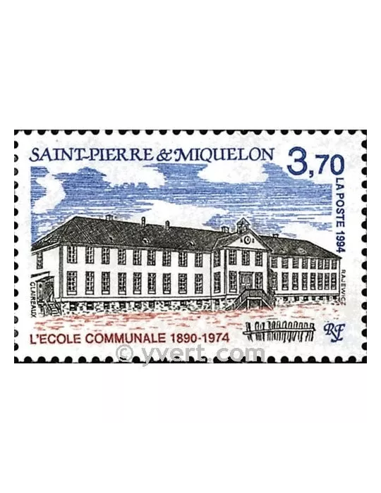 n° 607 - Timbre Saint-Pierre et Miquelon Poste