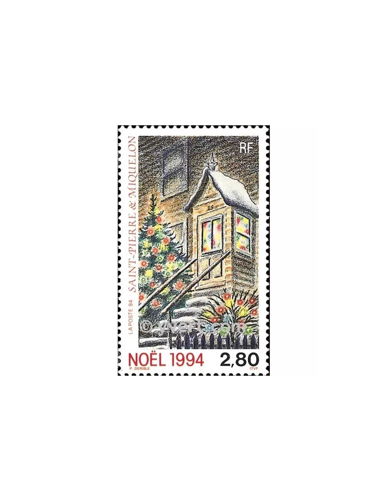 n° 608 - Timbre Saint-Pierre et Miquelon Poste