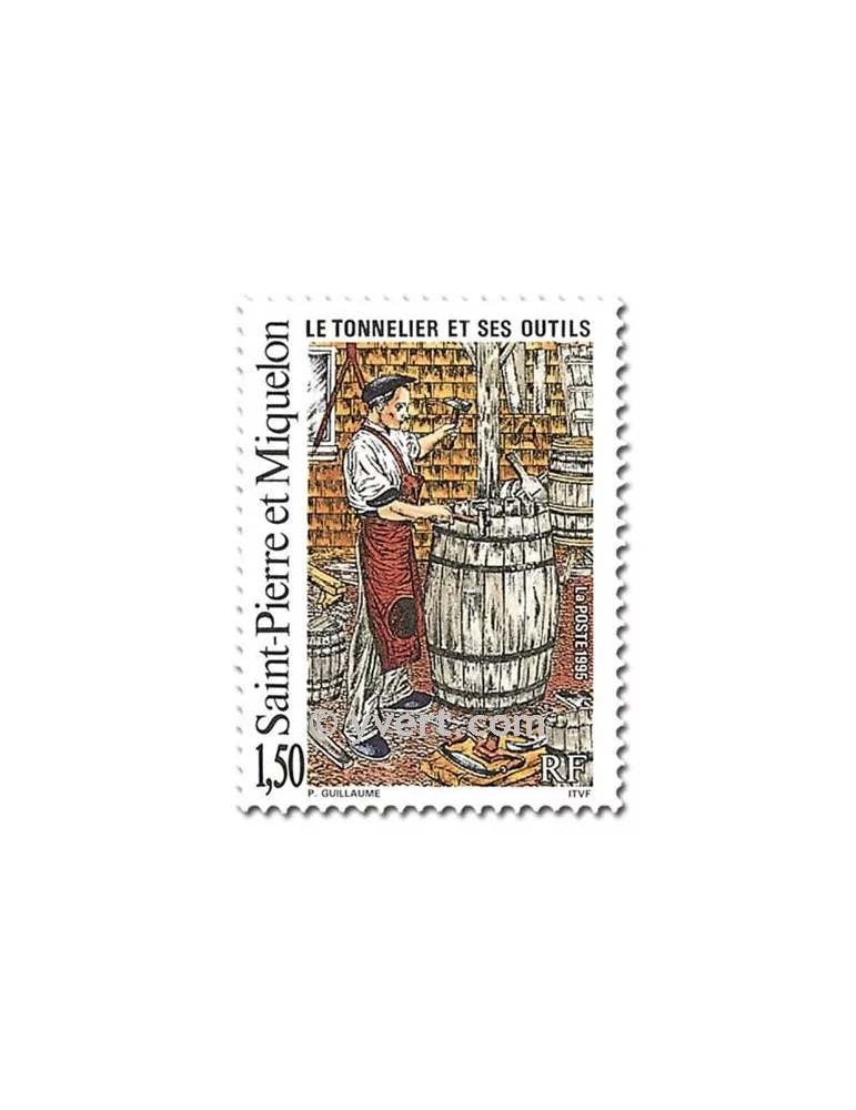 n° 612/613 - Timbre Saint-Pierre et Miquelon Poste