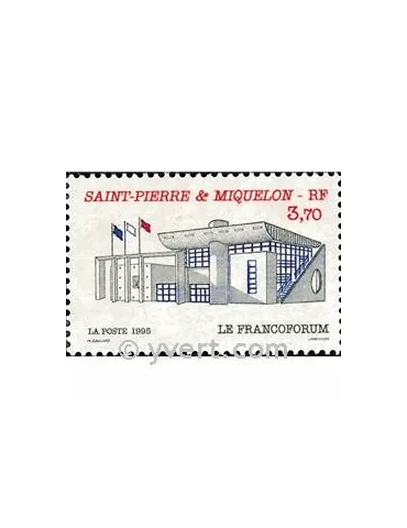 n° 621 - Timbre Saint-Pierre et Miquelon Poste