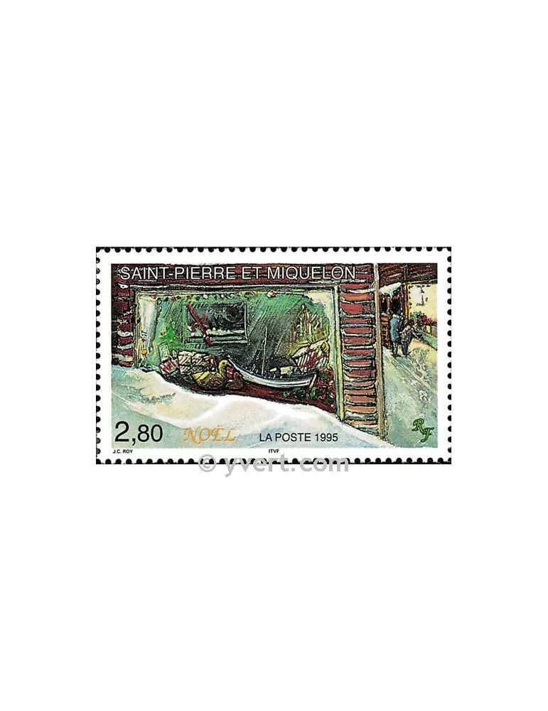 n° 623 - Timbre Saint-Pierre et Miquelon Poste