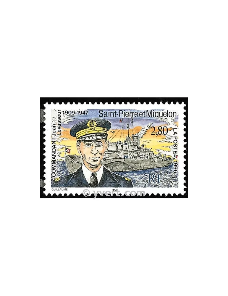 n° 624 - Timbre Saint-Pierre et Miquelon Poste