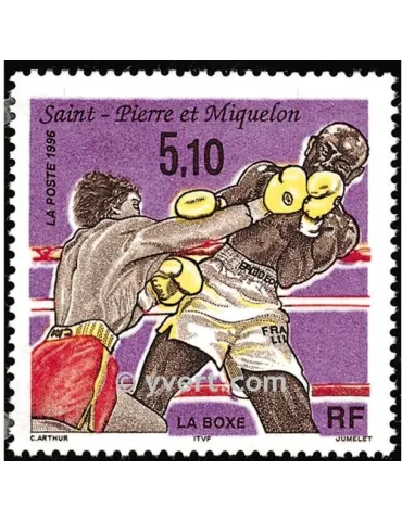 n° 625 - Timbre Saint-Pierre et Miquelon Poste 2