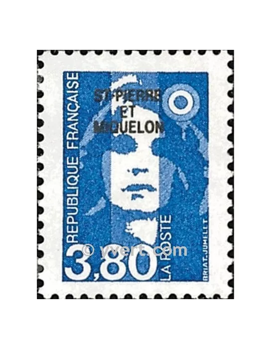 n° 627 - Timbre Saint-Pierre et Miquelon Poste