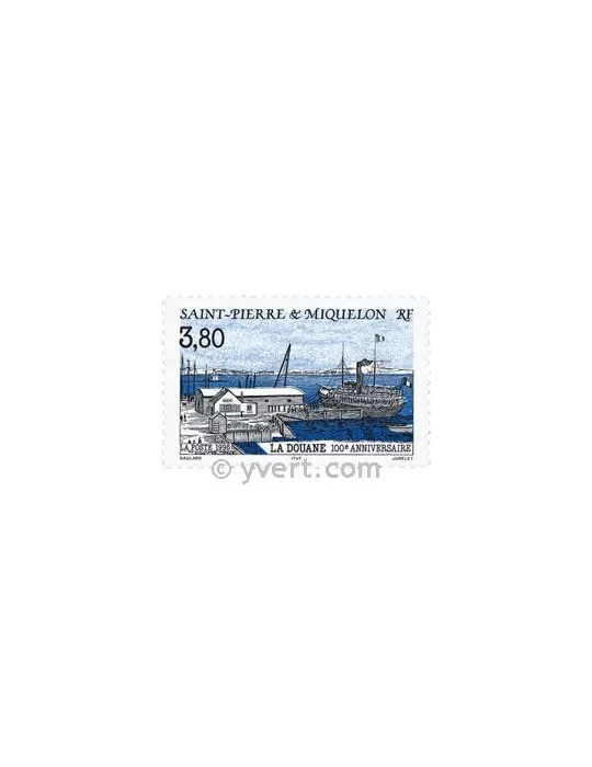 n° 636 - Timbre Saint-Pierre et Miquelon Poste