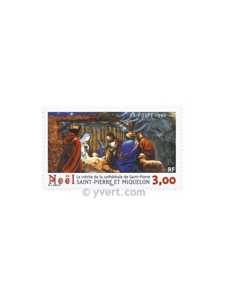 n° 638 - Timbre Saint-Pierre et Miquelon Poste