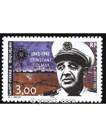 n° 641 - Timbre Saint-Pierre et Miquelon Poste 2