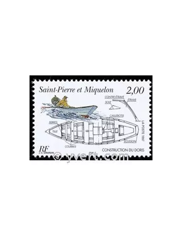 n° 645 - Timbre Saint-Pierre et Miquelon Poste
