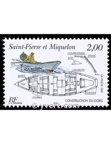 n° 645 - Timbre Saint-Pierre et Miquelon Poste 2