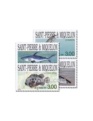 n° 646/649 - Timbre Saint-Pierre et Miquelon Poste