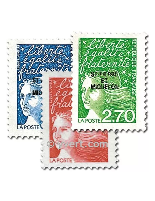 n° 650/652 - Timbre Saint-Pierre et Miquelon Poste