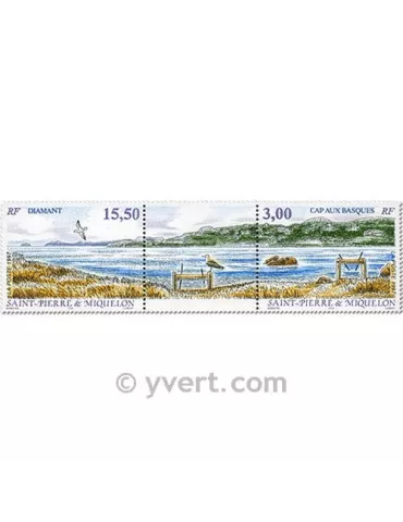 n° 654A - Timbre Saint-Pierre et Miquelon Poste 2