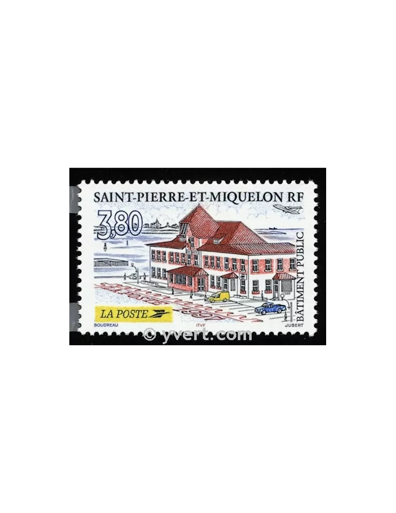 n° 655 - Timbre Saint-Pierre et Miquelon Poste