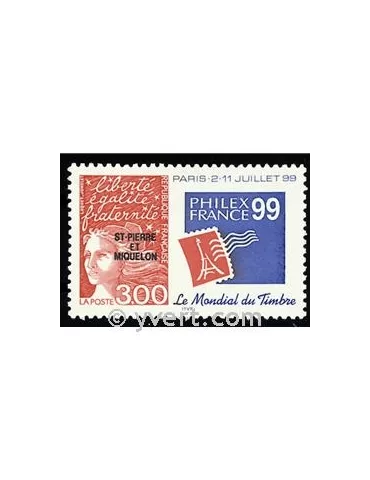 n° 674 - Timbre Saint-Pierre et Miquelon Poste