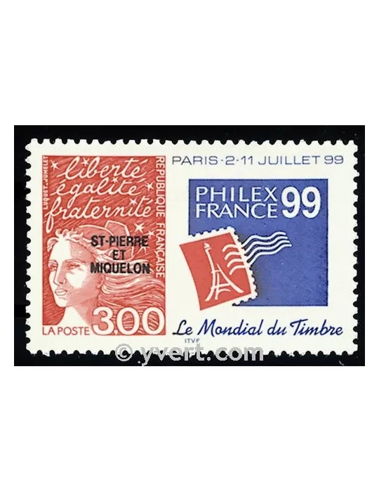 n° 674 - Timbre Saint-Pierre et Miquelon Poste
