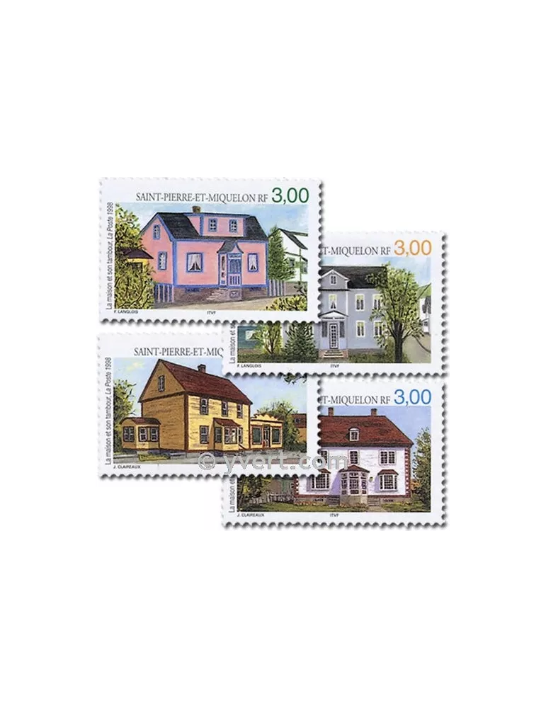 n° 676/679 - Timbre Saint-Pierre et Miquelon Poste