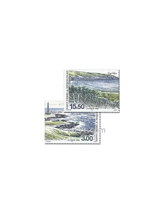 n° 681/682 - Timbre Saint-Pierre et Miquelon Poste