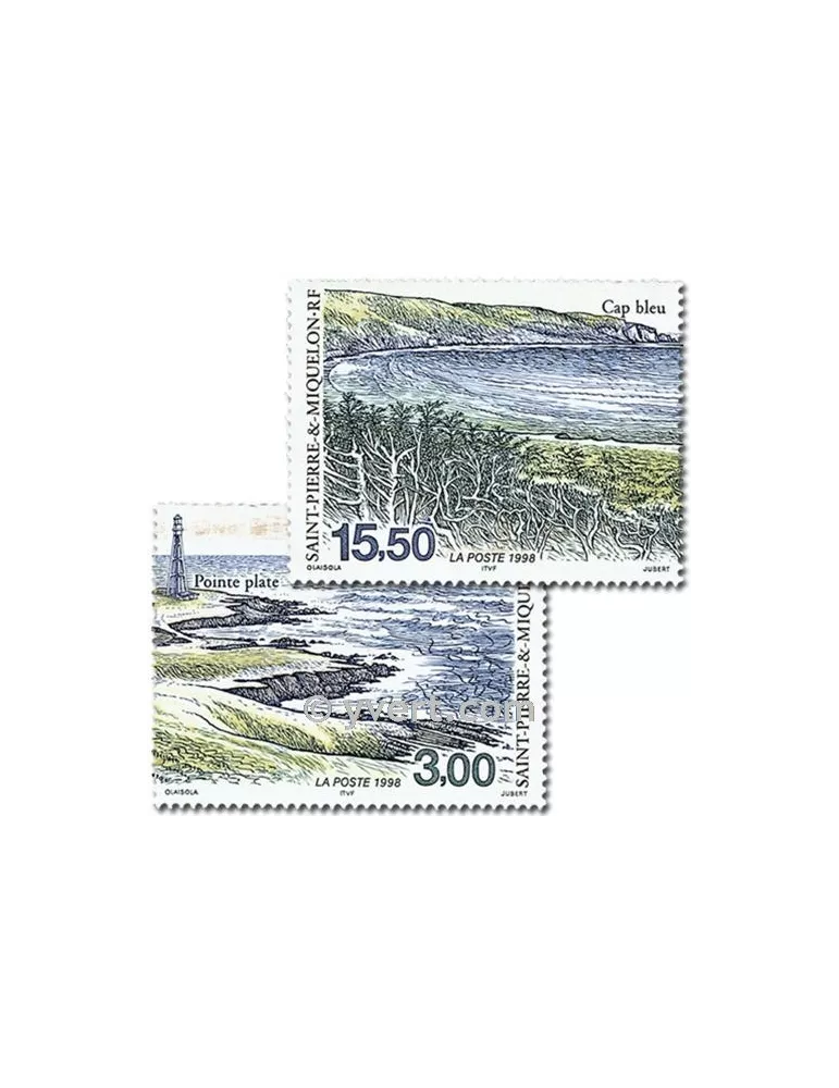 n° 681/682 - Timbre Saint-Pierre et Miquelon Poste