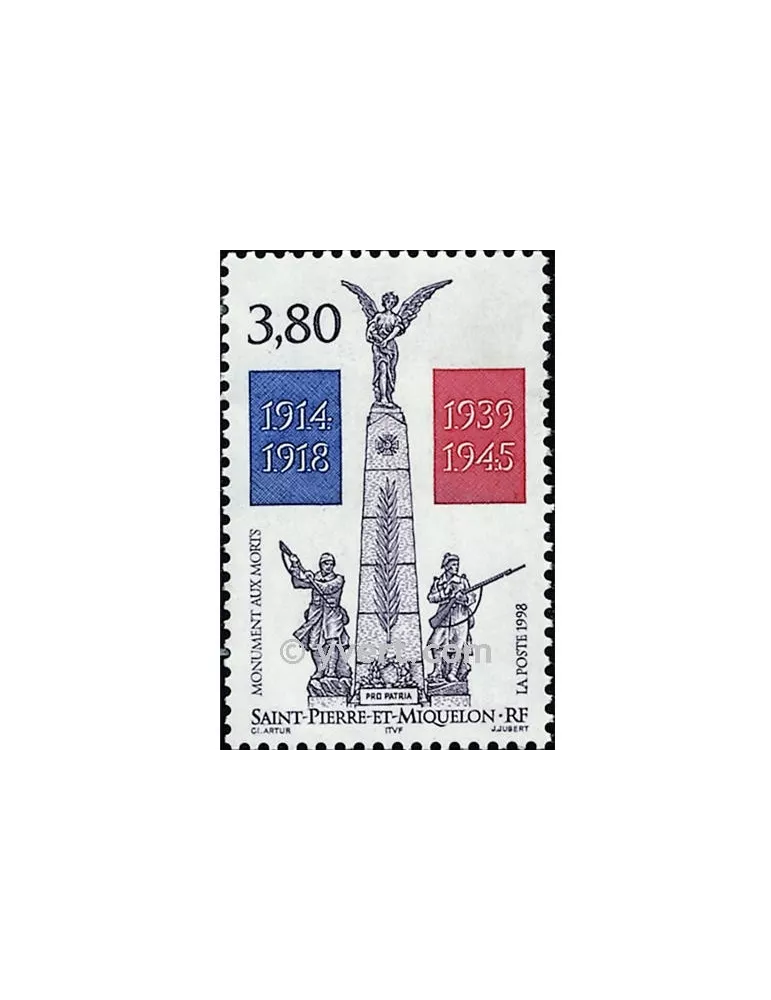 n° 684 - Timbre Saint-Pierre et Miquelon Poste