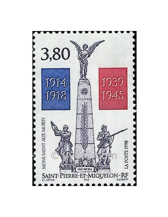 n° 684 - Timbre Saint-Pierre et Miquelon Poste