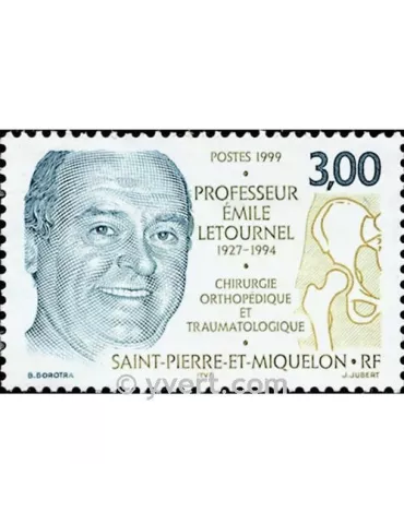 n° 686 - Timbre Saint-Pierre et Miquelon Poste 2
