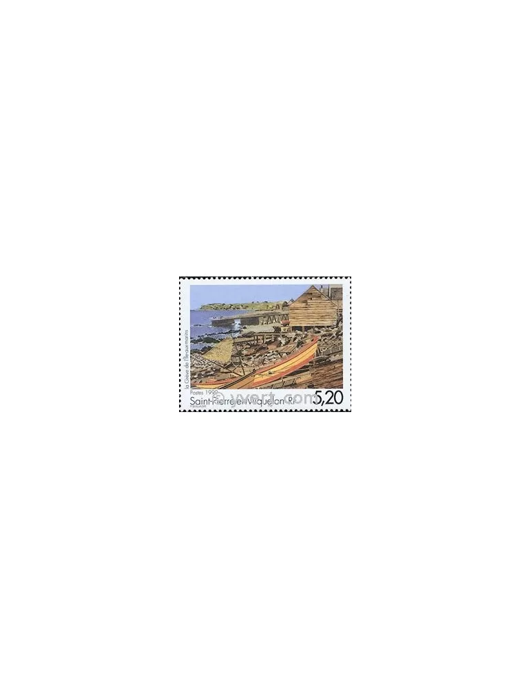 n° 687 - Timbre Saint-Pierre et Miquelon Poste