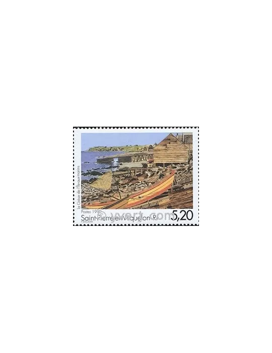 n° 687 - Timbre Saint-Pierre et Miquelon Poste