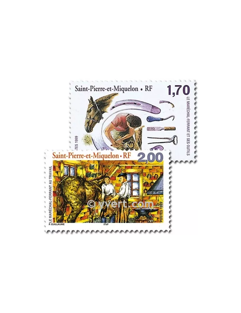 n° 689/690 - Timbre Saint-Pierre et Miquelon Poste