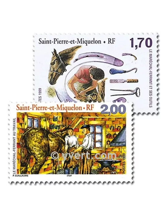 n° 689/690 - Timbre Saint-Pierre et Miquelon Poste