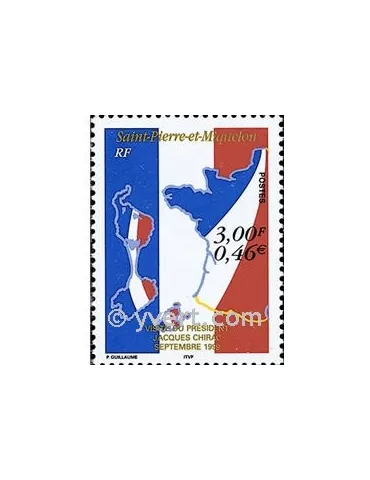 n° 703 - Timbre Saint-Pierre et Miquelon Poste