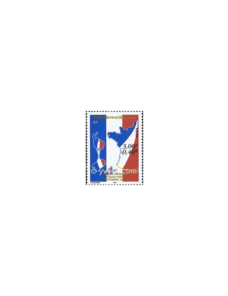 n° 703 - Timbre Saint-Pierre et Miquelon Poste
