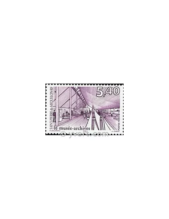 n° 704 - Timbre Saint-Pierre et Miquelon Poste