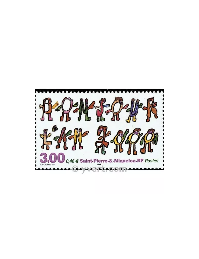 n° 706 - Timbre Saint-Pierre et Miquelon Poste