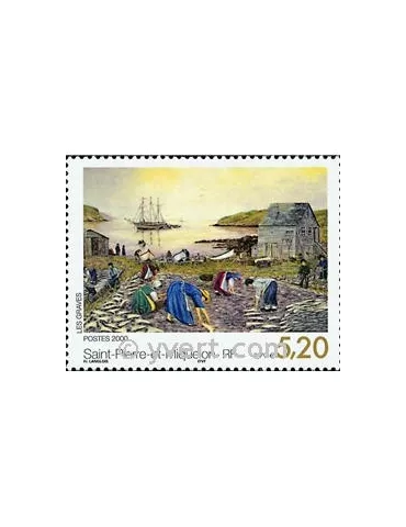 n° 709 - Timbre Saint-Pierre et Miquelon Poste