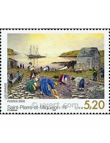 n° 709 - Timbre Saint-Pierre et Miquelon Poste 2