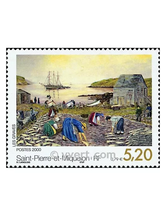 n° 709 - Timbre Saint-Pierre et Miquelon Poste