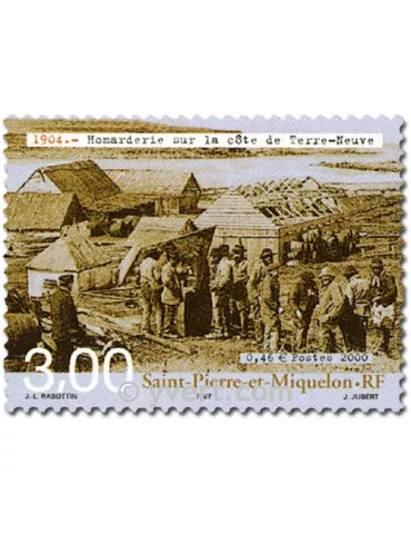 n° 713/722 (BF 8) - Timbre Saint-Pierre et Miquelon Poste 2