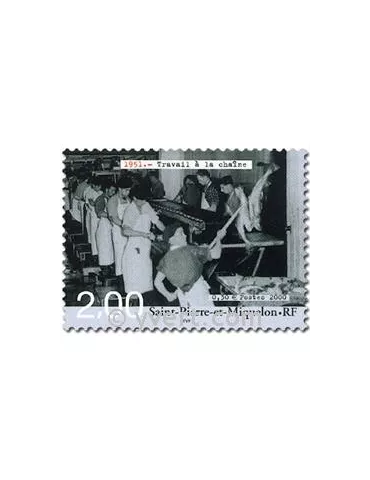 n° 727/736 (BF 9) - Timbre Saint-Pierre et Miquelon Poste