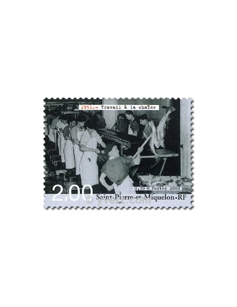 n° 727/736 (BF 9) - Timbre Saint-Pierre et Miquelon Poste