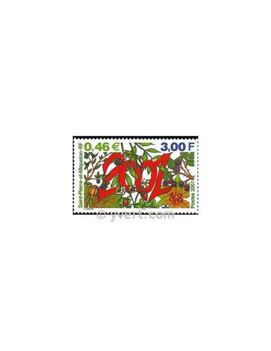n° 737 - Timbre Saint-Pierre et Miquelon Poste