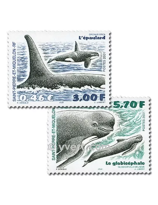 n° 738/739 - Timbre Saint-Pierre et Miquelon Poste