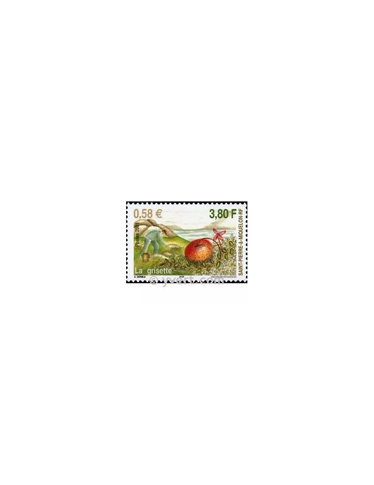 n° 740 - Timbre Saint-Pierre et Miquelon Poste