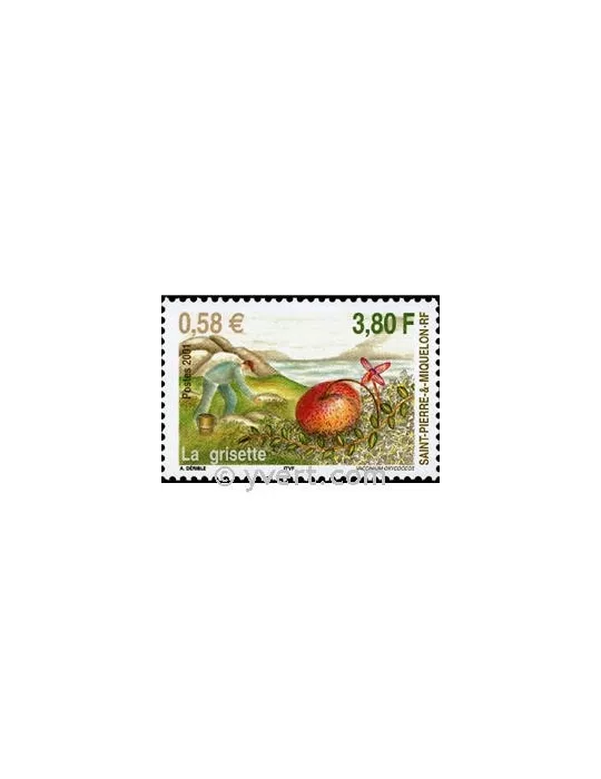 n° 740 - Timbre Saint-Pierre et Miquelon Poste