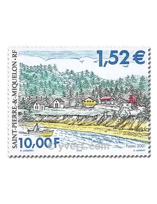 n° 750/751 - Timbre Saint-Pierre et Miquelon Poste