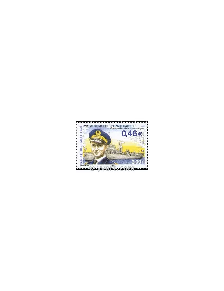n° 756 - Timbre Saint-Pierre et Miquelon Poste