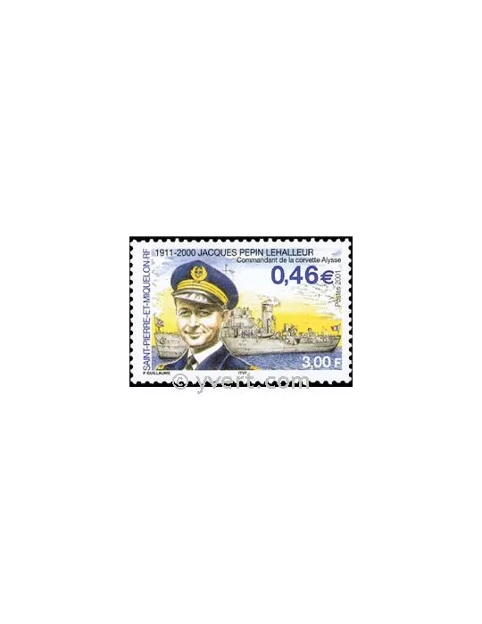 n° 756 - Timbre Saint-Pierre et Miquelon Poste