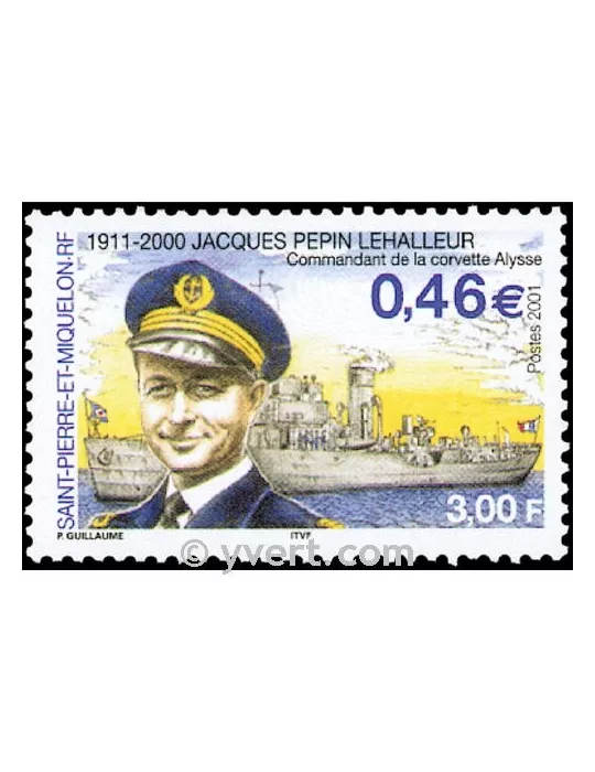 n° 756 - Timbre Saint-Pierre et Miquelon Poste