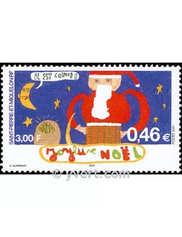 n° 757 - Timbre Saint-Pierre et Miquelon Poste 2